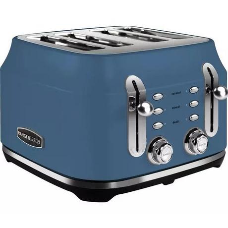 Rangemaster RMCL4S201SB Classic 4 Slice Toaster - Stone Blue