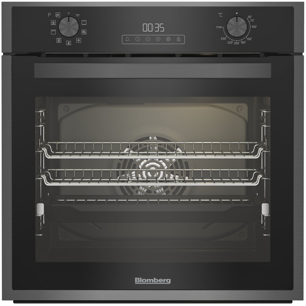 Blomberg ROEN9222DX Built In Electric Single Oven Dark Steel