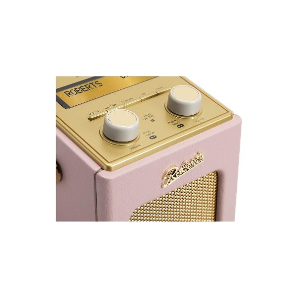 Roberts Revival Mini Dab Dab+ FM Digital Radio Dusky Pink