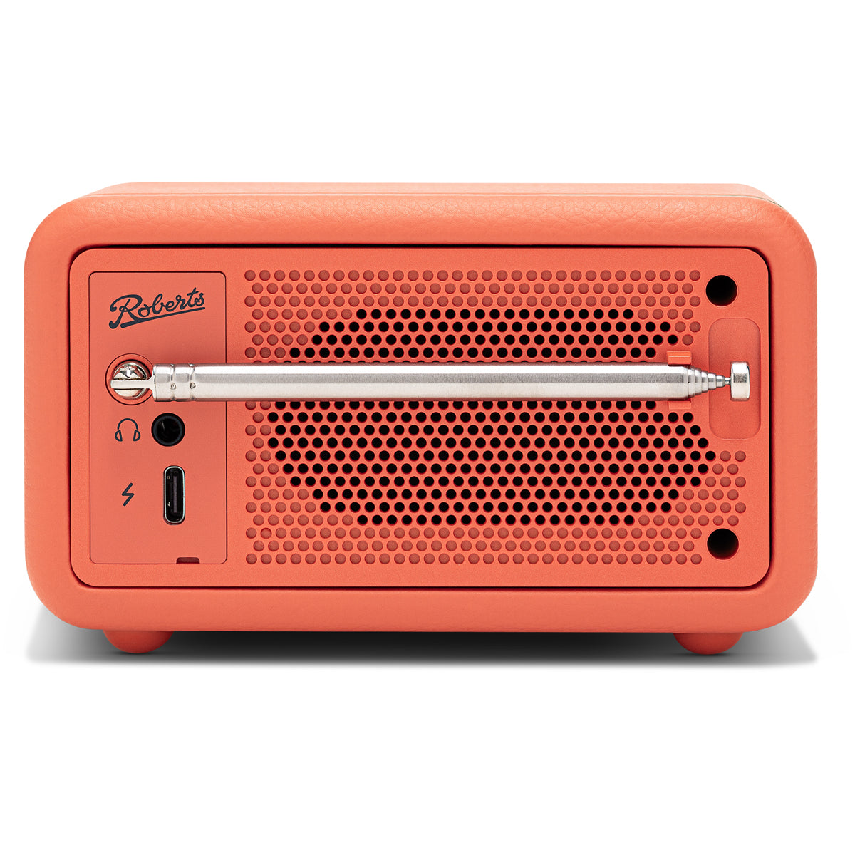 Roberts Revival Petite 2 DAB DAB+ Bluetooth Rechargeable Digital Radio Pop Orange