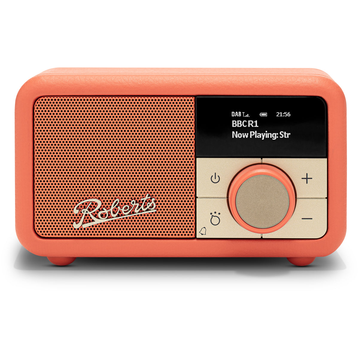 Roberts Revival Petite 2 DAB DAB+ Bluetooth Rechargeable Digital Radio Pop Orange