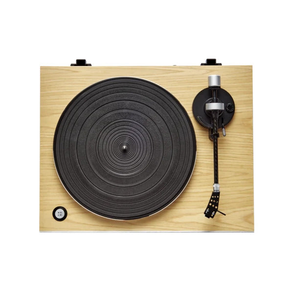 Roberts Stylus Luxe Direct Drive Turntable and Blutune 300 DAB+ BT CD USB Sound System Black HiFi Package