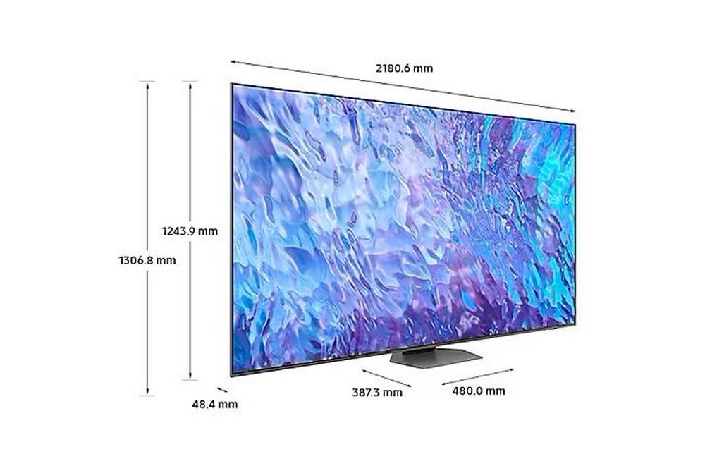 Samsung QE98Q80CATXXU 98 Inch Q80C QLED 4K HDR Smart TV 2023