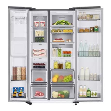 Samsung RS68A884CSLEU Series 8 American Style Fridge Freezer Silver