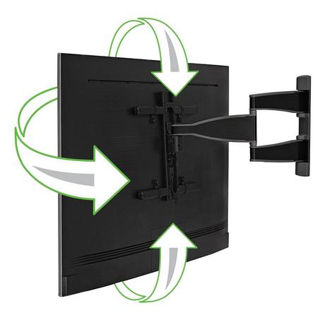 Sanus VMF720-B2 Premium Full Motion TV Wall Mount for 32-55 Inches TVs