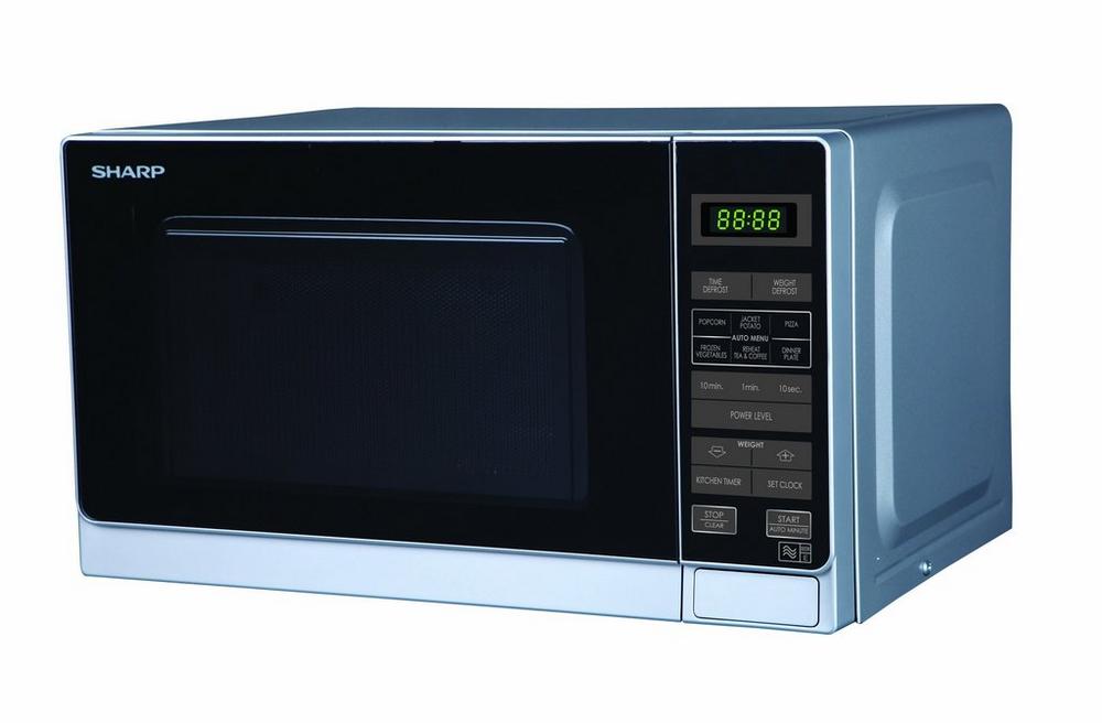 Sharp R272SLM 20 Litre Solo Microwave - Silver