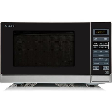 Sharp R372SLM 25 Litre Solo Microwave Silver