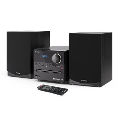 Sharp XL-B517DBK Wireless HiFi Micro System DAB+ Bluetooth Black