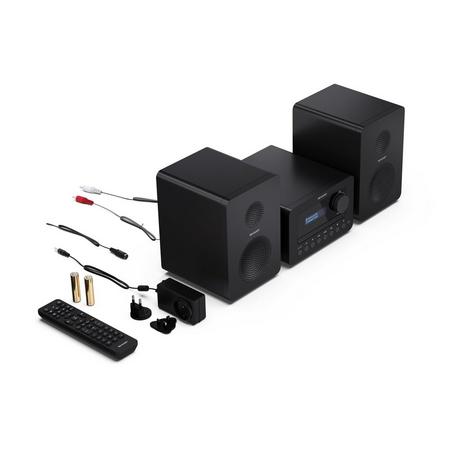 Sharp XL-B520D Tokyo DAB+ Bluetooth HiFi Micro System Black