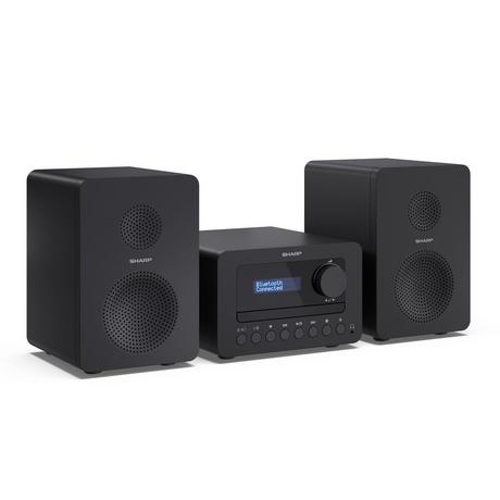 Sharp XL-B520D Tokyo DAB+ Bluetooth HiFi Micro System Black