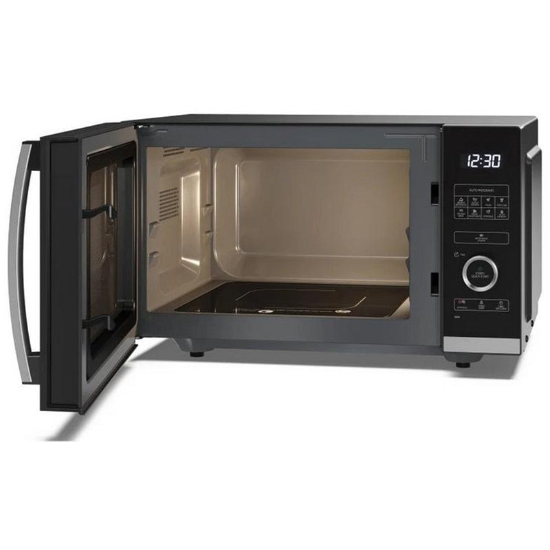 Sharp YC-QC254AU-B 25 Litres Flatbed Convection Oven Microwave with Grill Black