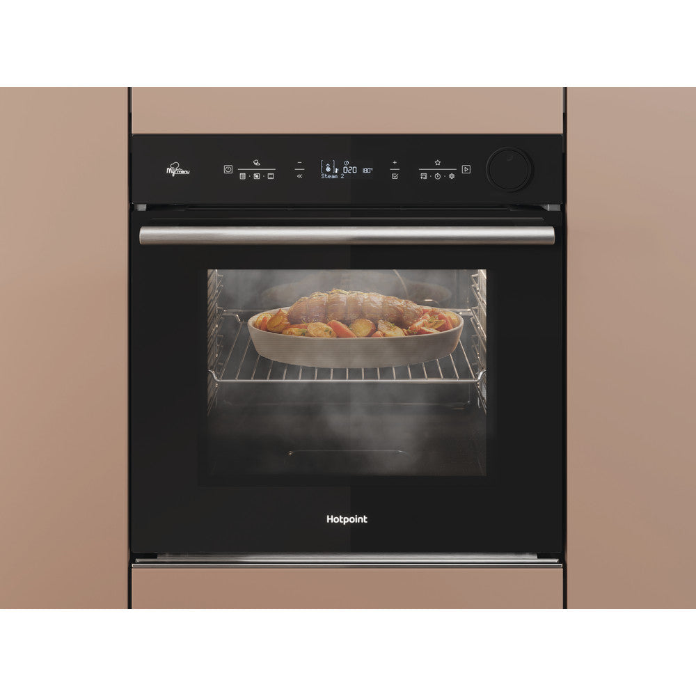 Hotpoint SI4S854CBL Class 4 Multiflow Air Fry Built In Electric Single Oven