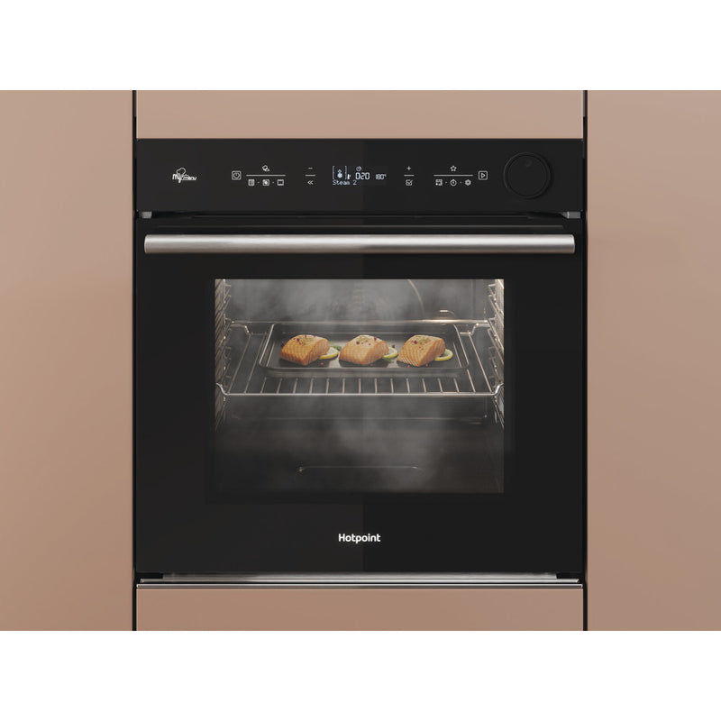 Hotpoint SI4S854CBL Class 4 Multiflow Air Fry Built In Electric Single Oven