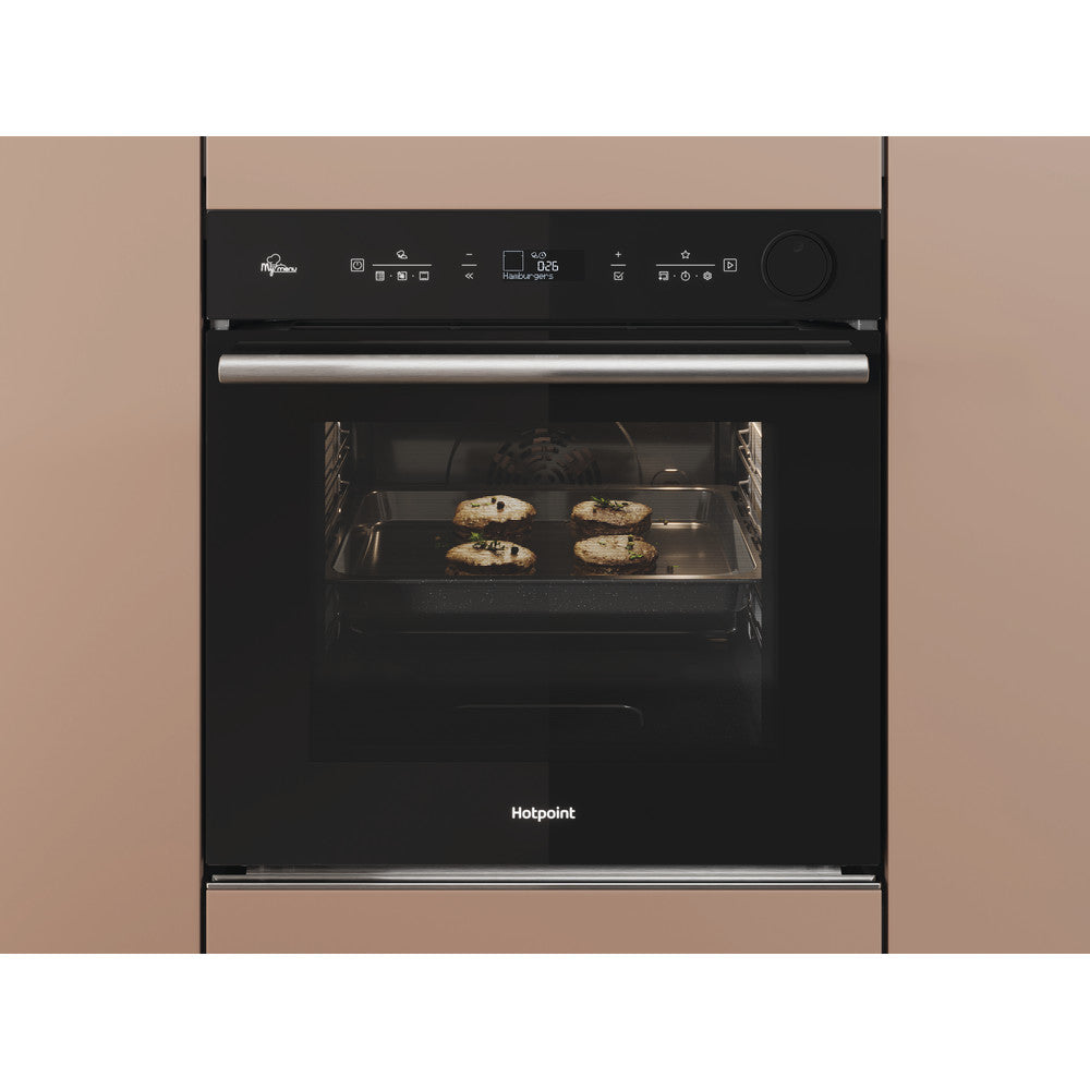 Hotpoint SI4S854CBL Class 4 Multiflow Air Fry Built In Electric Single Oven