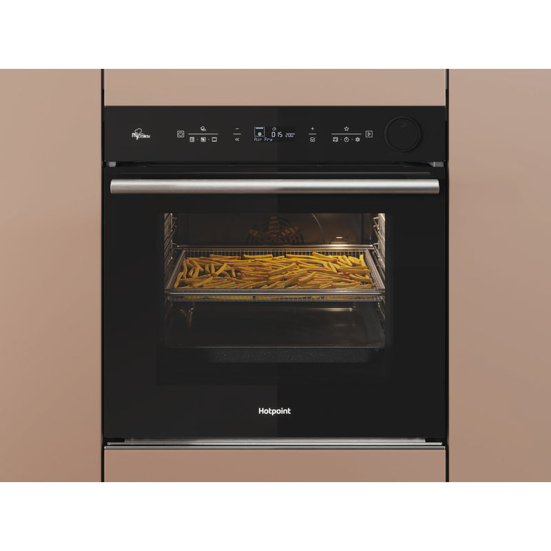 Hotpoint SI4S854CBL Class 4 Multiflow Air Fry Built In Electric Single Oven