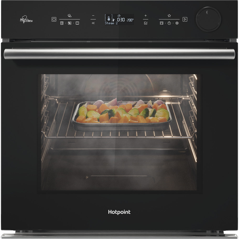 Hotpoint SI4S854CBL Class 4 Multiflow Air Fry Built In Electric Single Oven