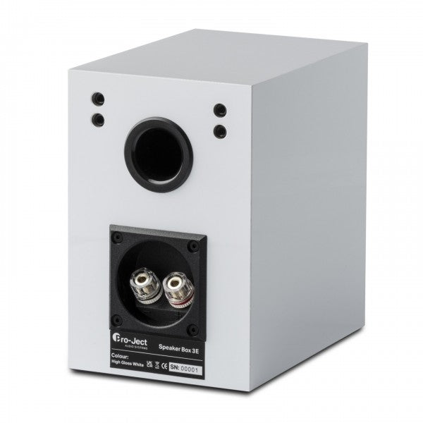 Pro-Ject Speaker Box 3 E Bookshelf Speakers Pair White