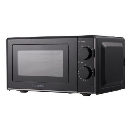 Statesman SKMS0720MPB Single Microwave Black