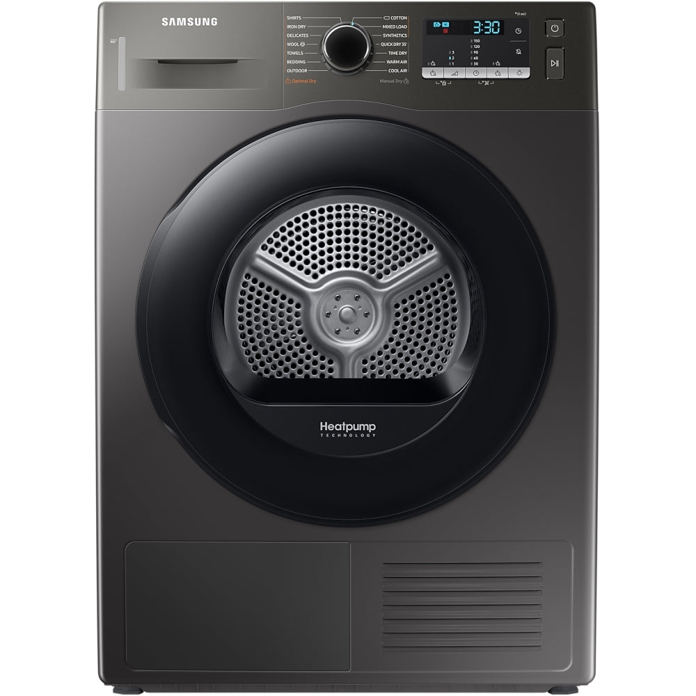 Samsung DV90TA040AN 9kg Heat Pump Tumble Dryer Platinum Silver