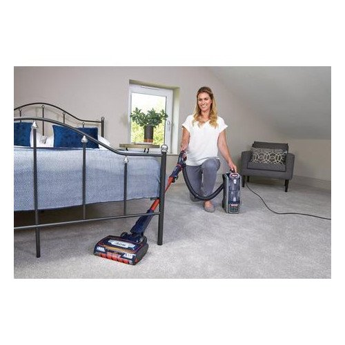 Shark NZ801UKT Anti Hair Wrap Upright Vacuum Cleaner with Powered Lift-Away TruePet Deep Navy and Orange Clearance