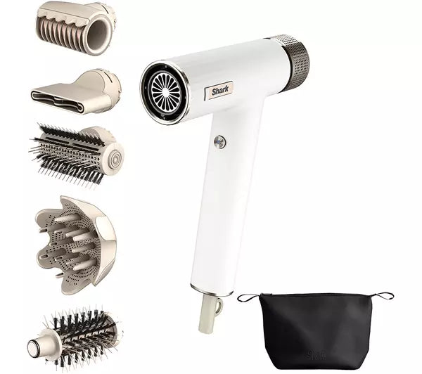 Shark HD352UK SpeedStyle RapidGloss Finisher & High-Velocity Hair Dryer with Storage Bag Silk Clearance