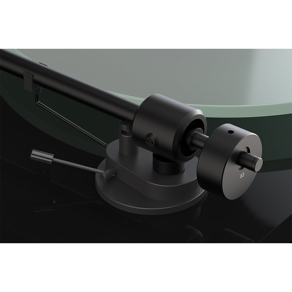 Pro-Ject T1 EVO Phono Belt Driven Turntable with Built-In Switchable Phono Preamp Black