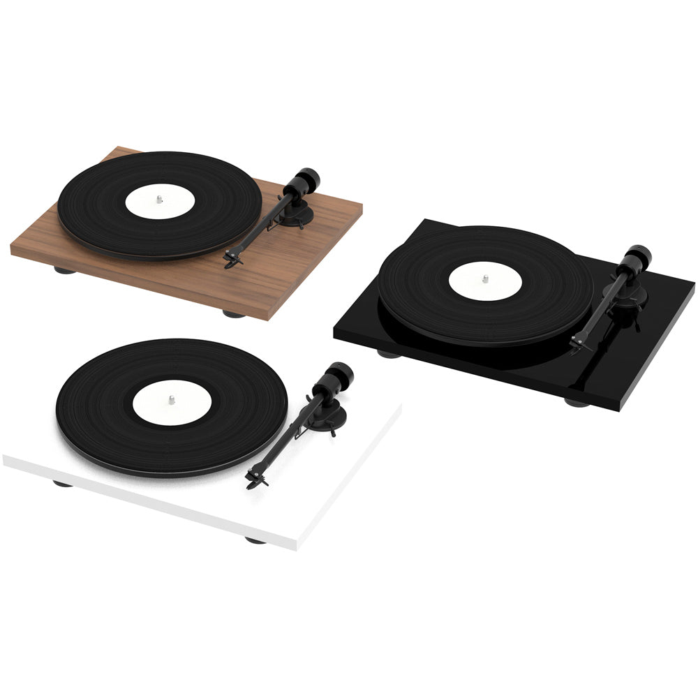 Pro-Ject T1 EVO Phono Belt Driven Turntable with Built-In Switchable Phono Preamp Black