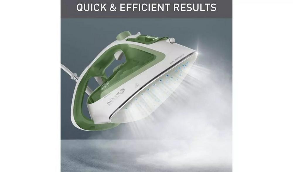 Tefal FV5781G0 Easygliss Eco Steam Iron White & Green