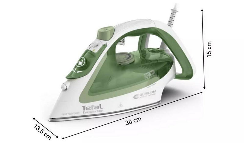 Tefal FV5781G0 Easygliss Eco Steam Iron White & Green