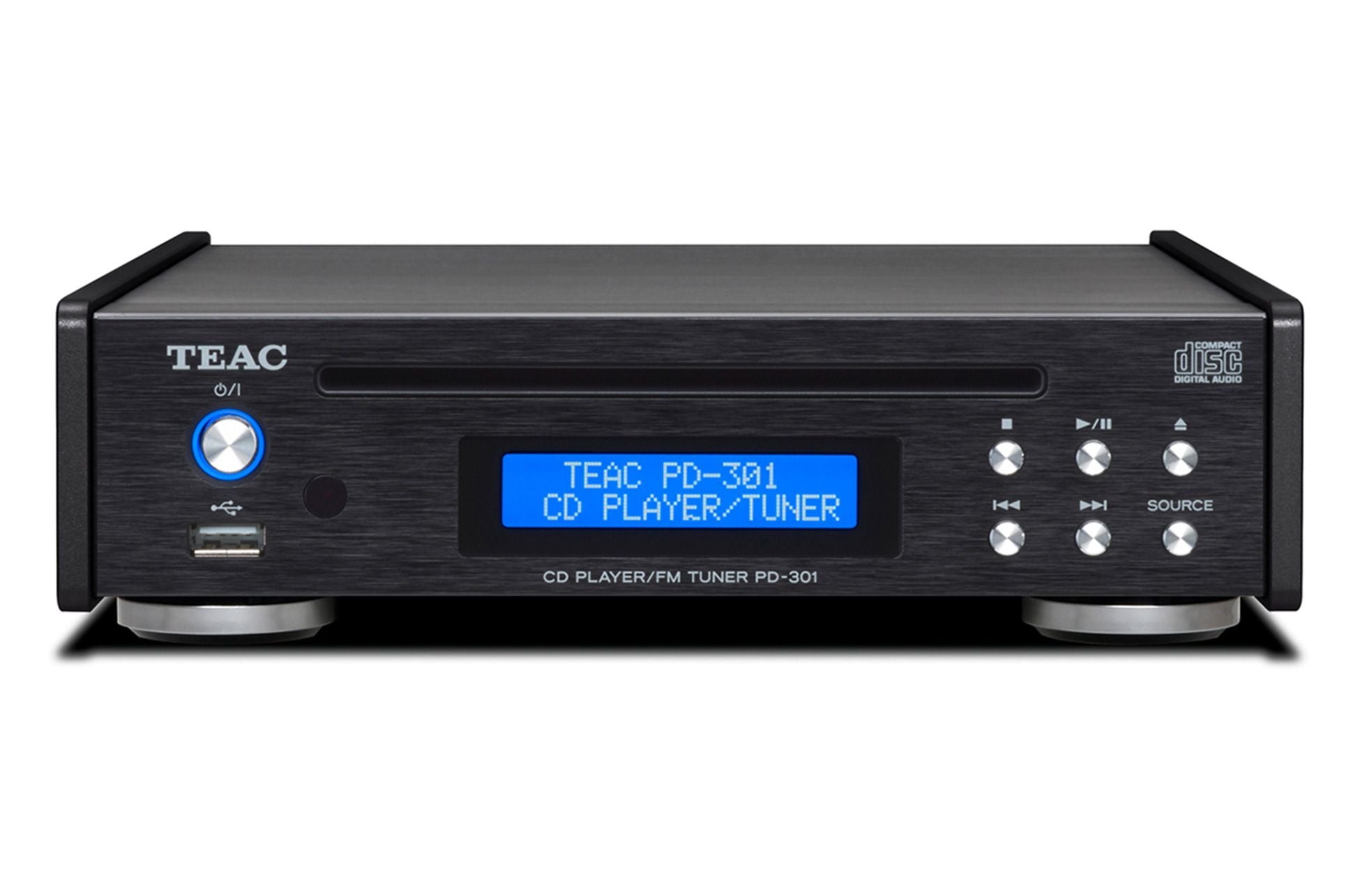 Teac PD-301DAB-X CD-Player and DAB DAB+ FM Tuner Black