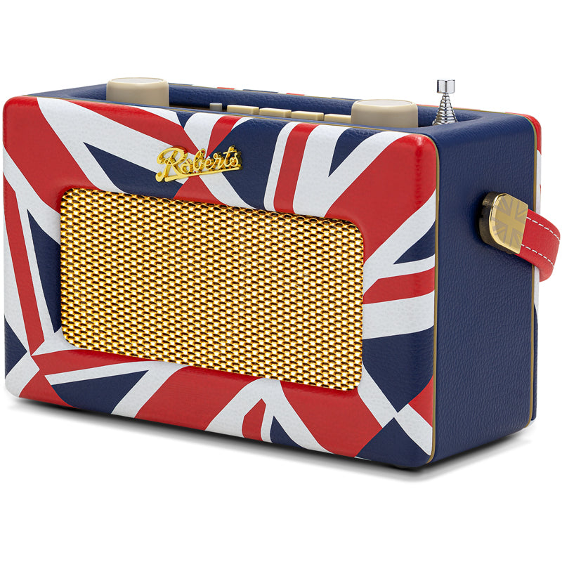 Roberts Revival Uno BT DAB DAB+ FM Radio with 2 Alarms in Union Jack Bluetooth LIMITED EDITION