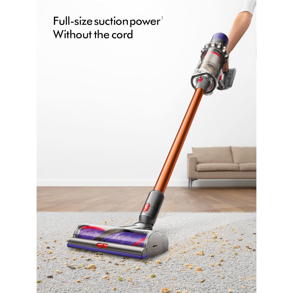 Dyson V10ABSOLUTENEW Cordless Stick Vacuum Cleaner up to 60 Minutes Run Time with Anti Tangle Head - Copper