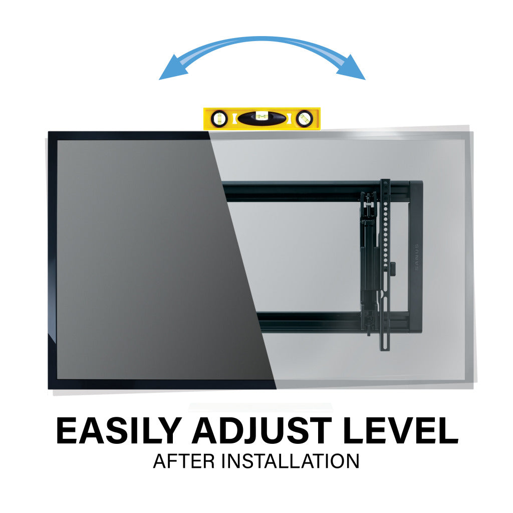 Sanus VLT7-B2 Advanced Tilt 4D Premium TV Wall Mount for 42–90 Inches TVs