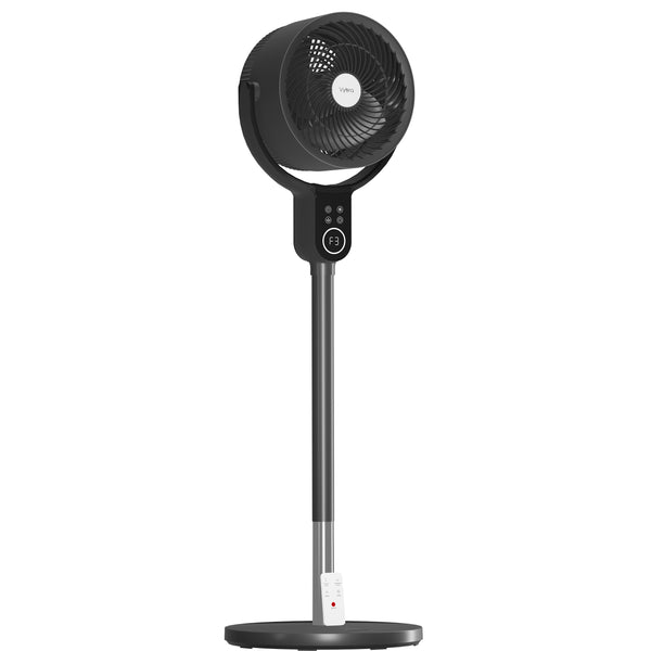 Vybra Oscillator Dual Height Tilt and Swing Fan Graphite