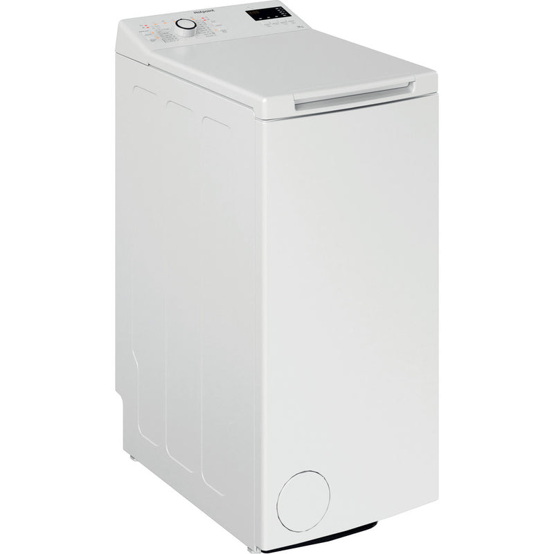 Hotpoint WMTF722UUKN Top Loading 7kg Washing Machine With 1200 Spin White