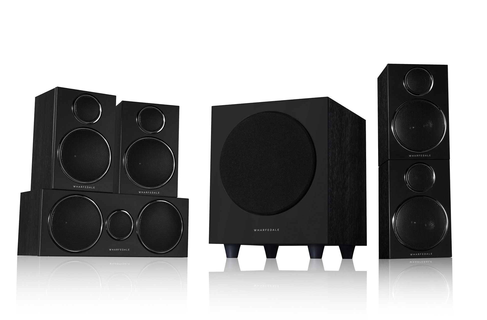 Wharfedale DX-3 HCP 5.1 Speaker Package Black