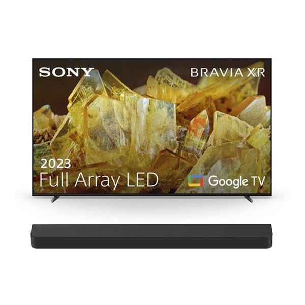 Sony XR55X90LU 55 Inch X90L 4K UHD Full Array LED Smart TV 2023 With HTA8000 5.0.2 BRAVIA Theatre Bar 8 Soundbar Black