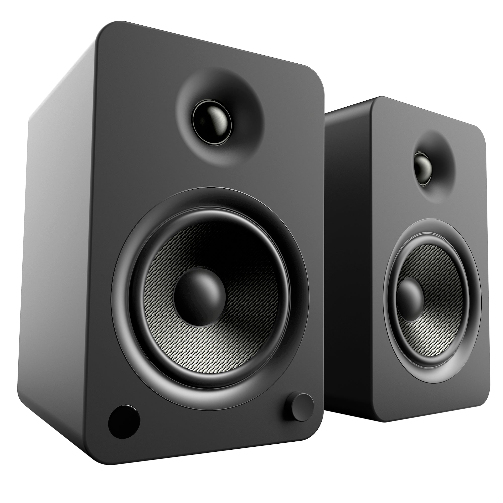 Kanto YU6 Powered Bookshelf Speakers With Bluetooth Matte Black Ex-Display Clearance