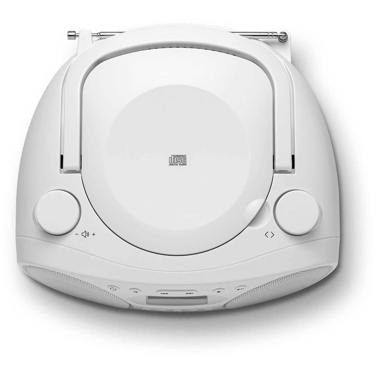 Roberts Zoombox FM Portable CD Player FM AM Radio White