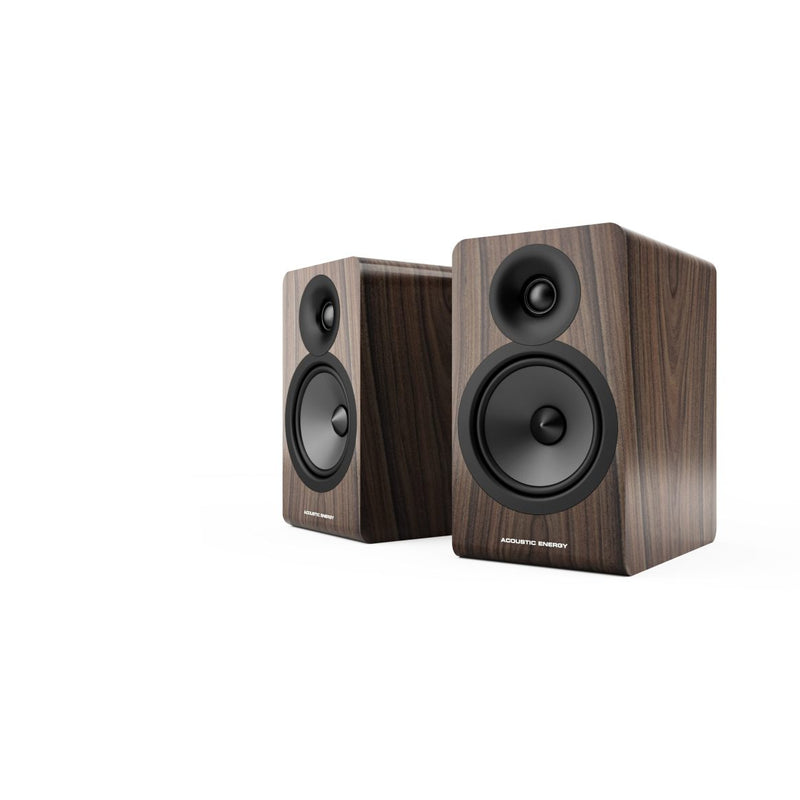 Acoustic Energy AE100 MK2 Walnut Bookshelf Speaker - 200001137