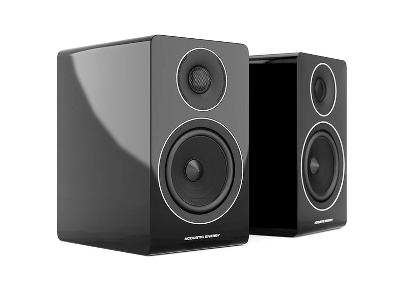 Acoustic Energy AE300 Piano Gloss Black Speakers - 200001157