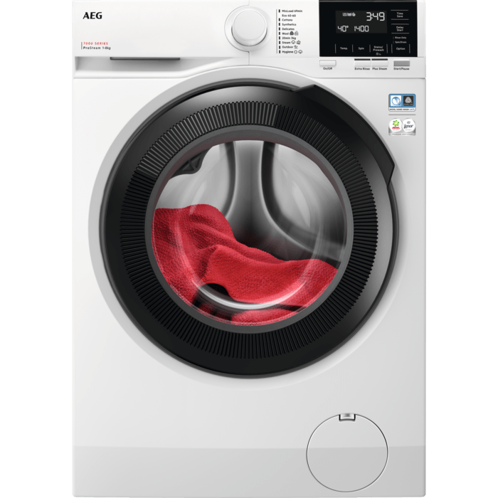 AEG 7000 ProSteam LFR71864B 8kg 1600 Spin Washing Machine - 200012904