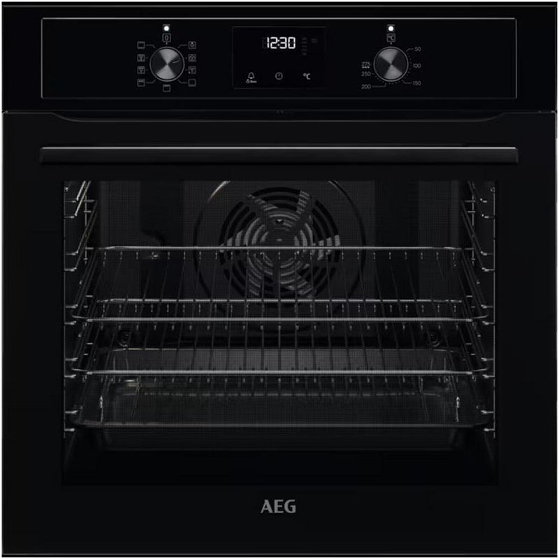 AEG BEX33501EB 59.4cm Built In Electric Single Oven Black - 400002120