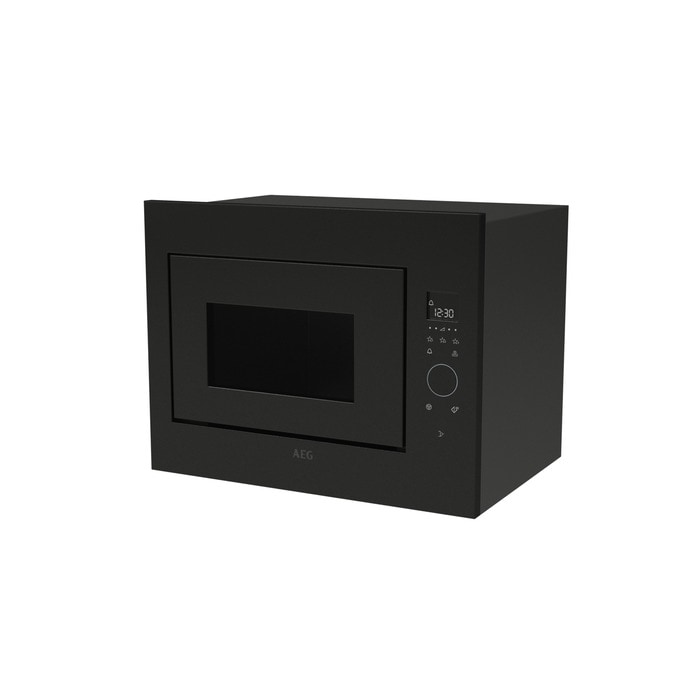 AEG MBE2658SEB 60cm Series 8000 Built In Microwave 900W 26L Black