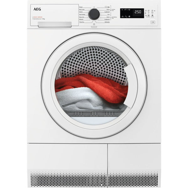 AEG TXH508A2R Series 5000 Freestanding 8kg Heat Pump Tumble Dryer