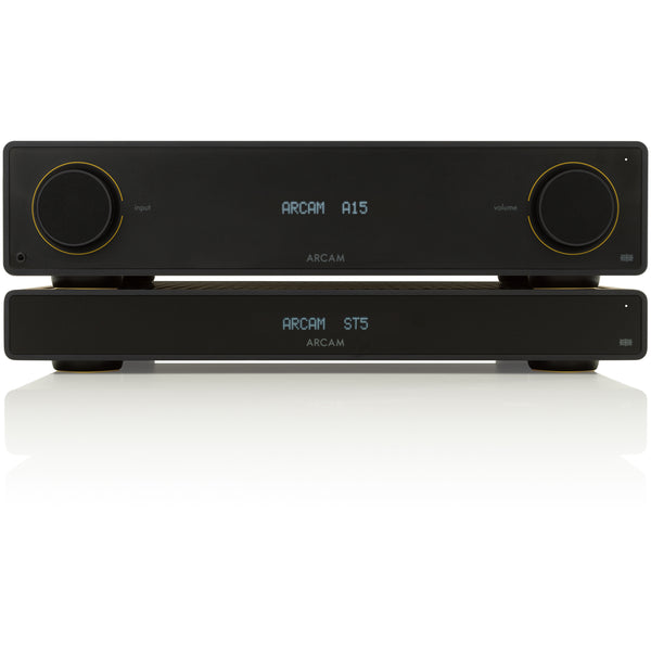 Arcam Radia A15 Integrated Amp with Bluetooth and ST5 High Resolution Streamer Package