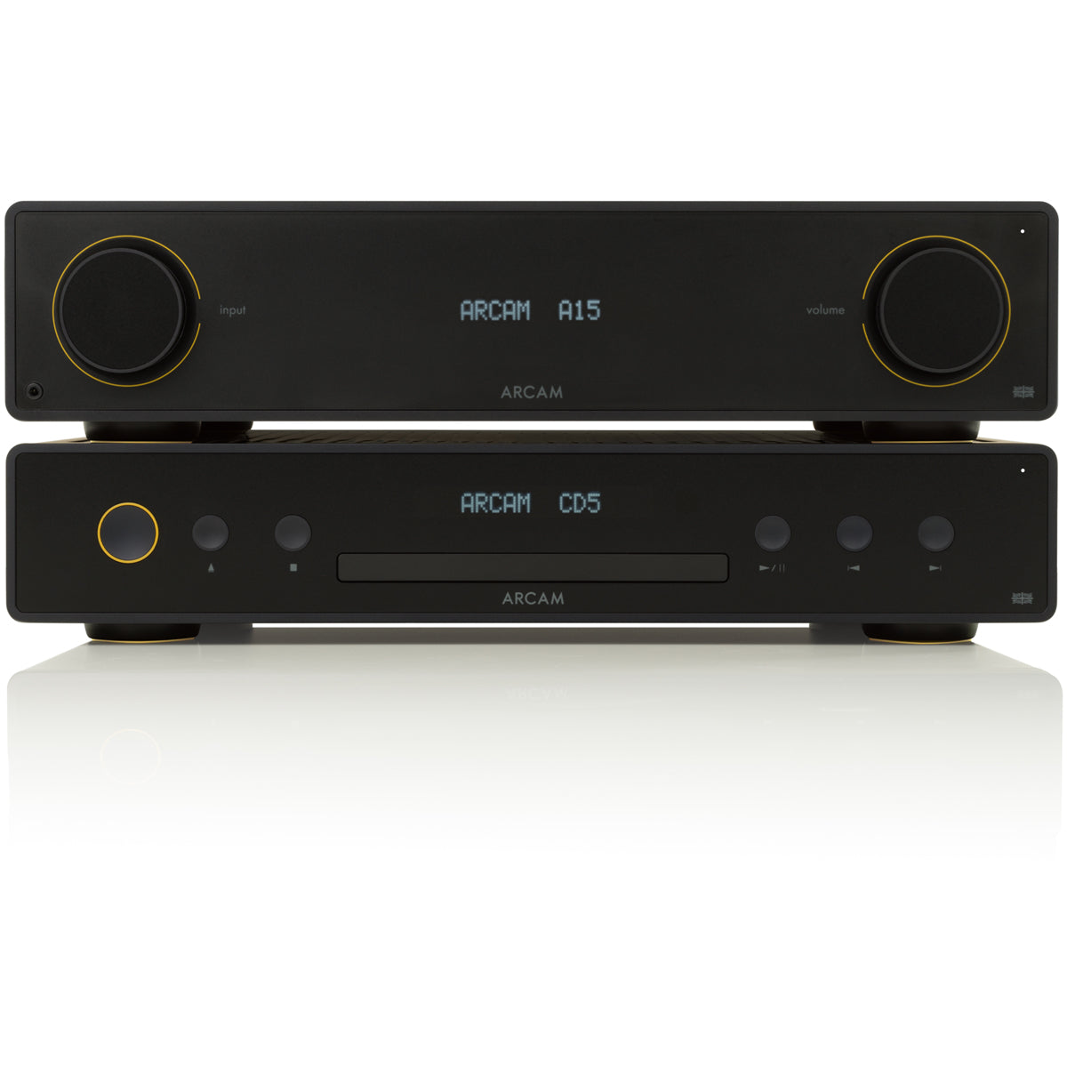 Arcam Radia A15 Integrated Bluetooth Amplifier and CD5 CD Player Package