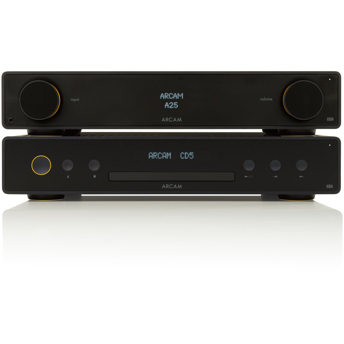 Arcam Radia A25 Integrated Bluetooth Amplifier and CD5 CD Player Package