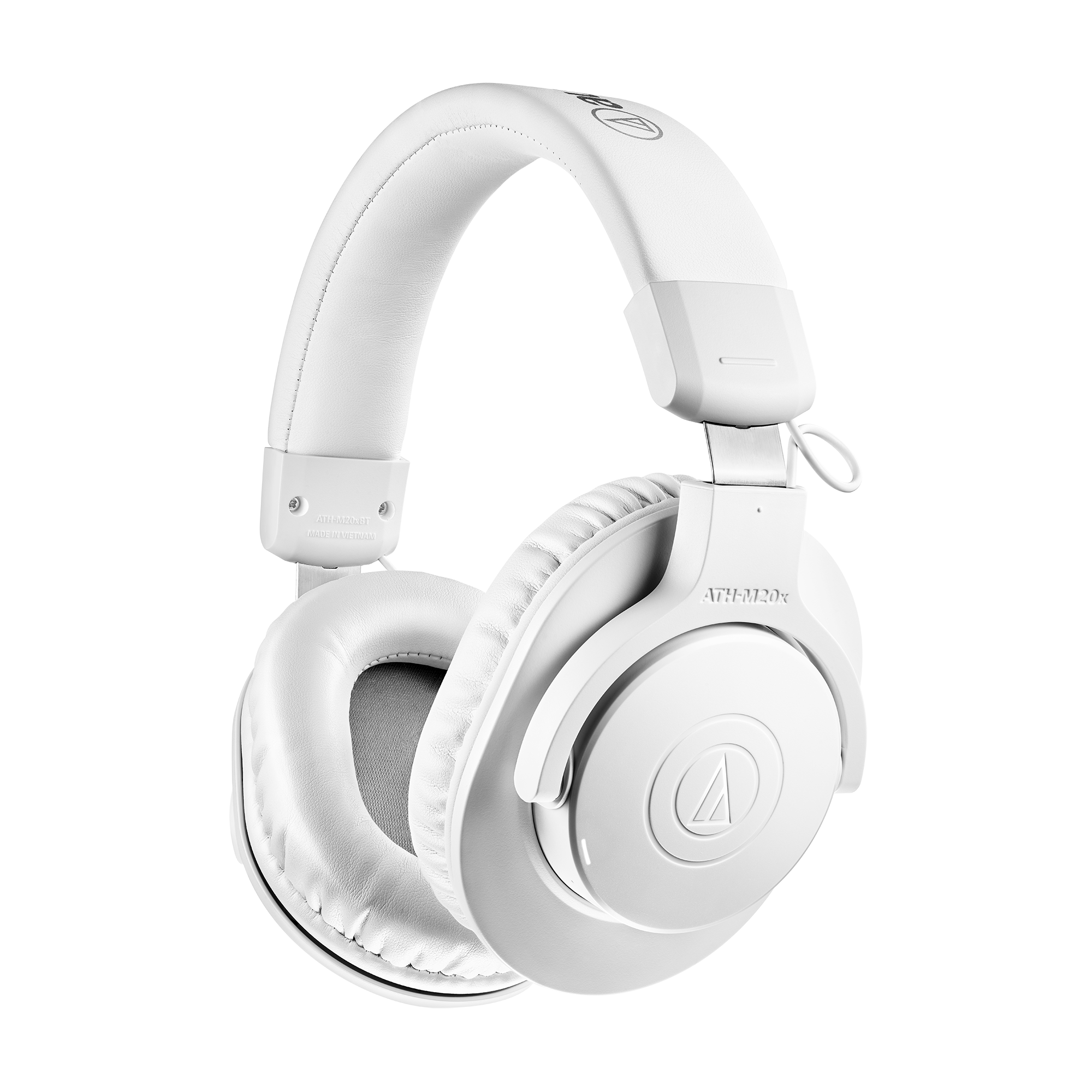 Audio Technica ATHM20XBT Wireless Over-Ear Headphones White