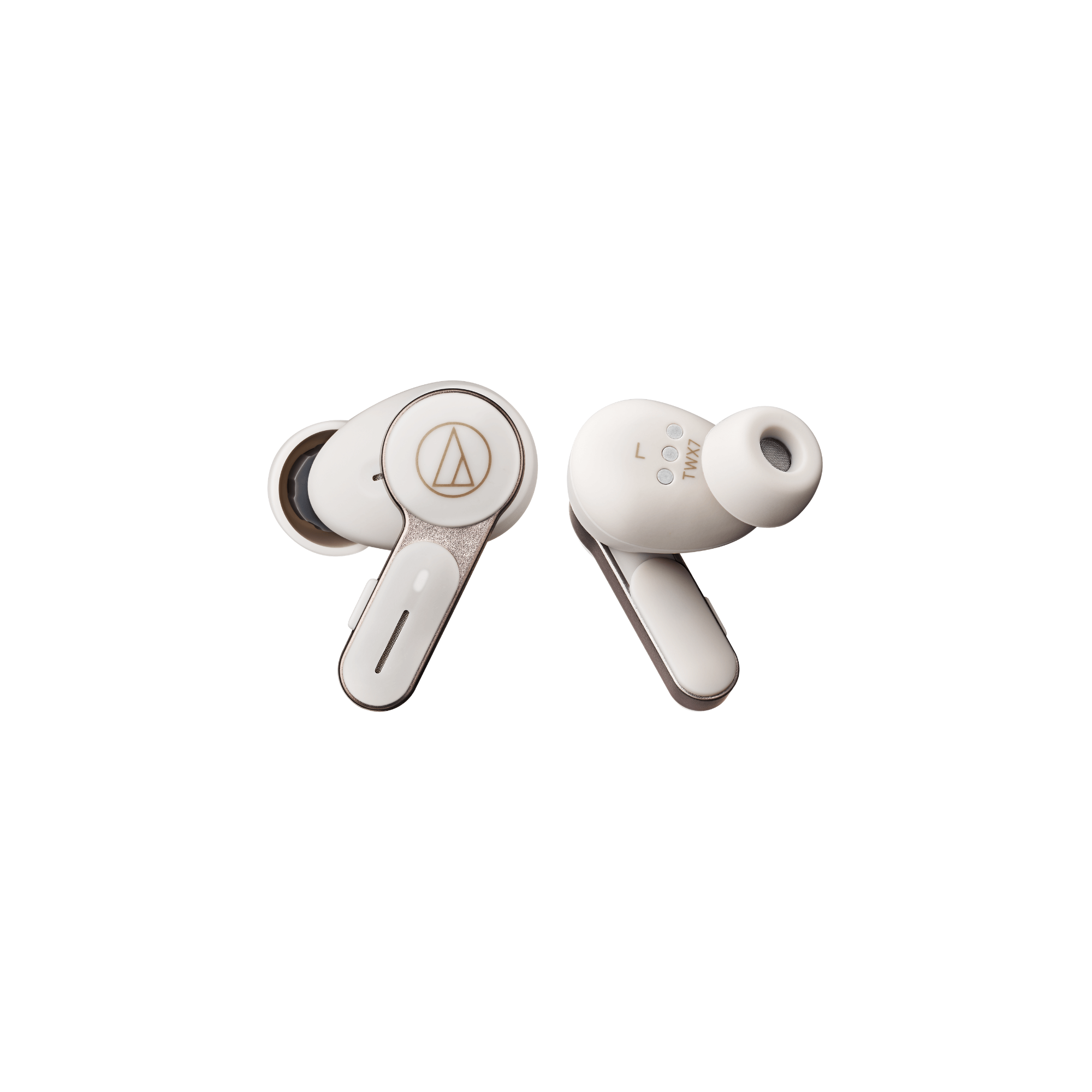 Audio Technica ATHTWX7 Wireless Earbuds White